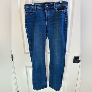 Talbots Flawless Size 14 High-waist Barely Boot Jeans